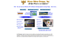 Desktop Screenshot of majormicro.com