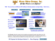 Tablet Screenshot of majormicro.com